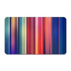 Texture Lines Vertical Lines Magnet (Rectangular)