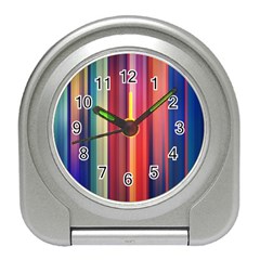 Texture Lines Vertical Lines Travel Alarm Clocks