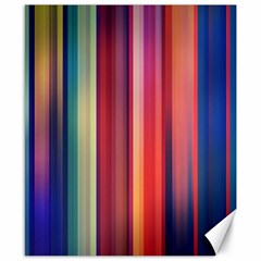 Texture Lines Vertical Lines Canvas 8  x 10 