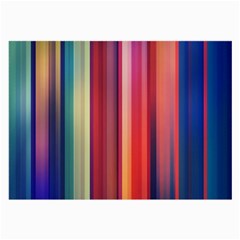 Texture Lines Vertical Lines Large Glasses Cloth (2-Side)