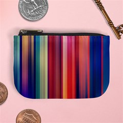 Texture Lines Vertical Lines Mini Coin Purses by Simbadda