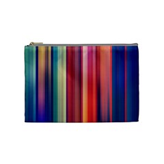 Texture Lines Vertical Lines Cosmetic Bag (Medium) 