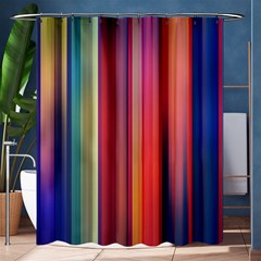 Texture Lines Vertical Lines Shower Curtain 60  x 72  (Medium) 