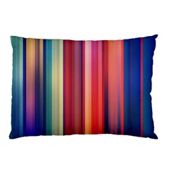 Texture Lines Vertical Lines Pillow Case (Two Sides)