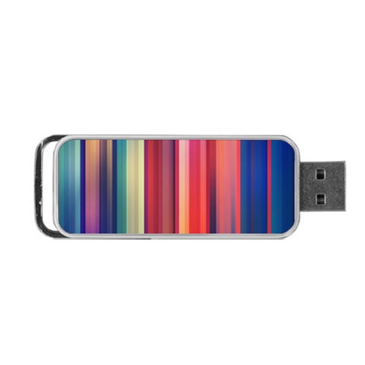 Texture Lines Vertical Lines Portable USB Flash (Two Sides)