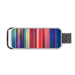 Texture Lines Vertical Lines Portable USB Flash (Two Sides) Back