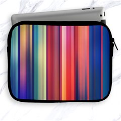 Texture Lines Vertical Lines Apple Ipad 2/3/4 Zipper Cases by Simbadda