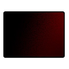 Abstract Dark Simple Red Fleece Blanket (small) by Simbadda