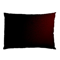 Abstract Dark Simple Red Pillow Case (two Sides) by Simbadda