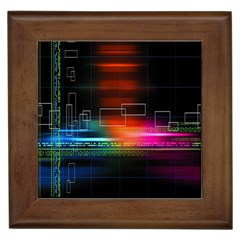 Abstract Binary Framed Tiles by Simbadda