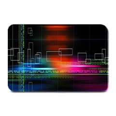 Abstract Binary Plate Mats by Simbadda