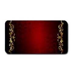 3d Red Abstract Pattern Medium Bar Mats by Simbadda