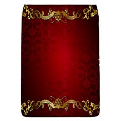 3d Red Abstract Pattern Flap Covers (s)  by Simbadda