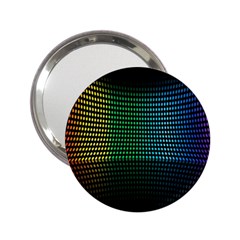 Abstract Multicolor Rainbows Circles 2 25  Handbag Mirrors by Simbadda