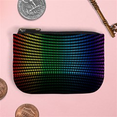 Abstract Multicolor Rainbows Circles Mini Coin Purses by Simbadda