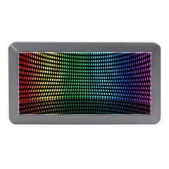 Abstract Multicolor Rainbows Circles Memory Card Reader (mini) by Simbadda