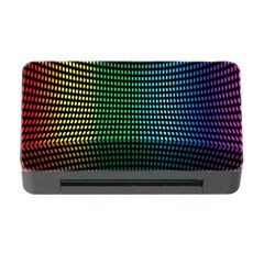 Abstract Multicolor Rainbows Circles Memory Card Reader With Cf by Simbadda