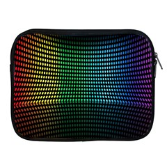 Abstract Multicolor Rainbows Circles Apple Ipad 2/3/4 Zipper Cases by Simbadda