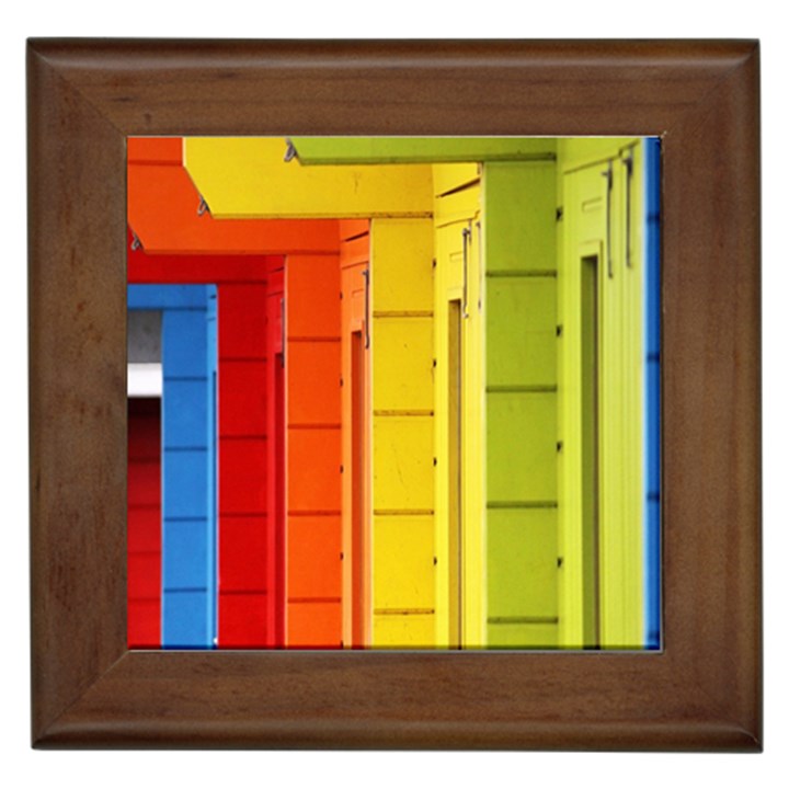 Abstract Minimalism Architecture Framed Tiles