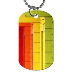 Abstract Minimalism Architecture Dog Tag (one Side) by Simbadda