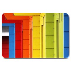 Abstract Minimalism Architecture Large Doormat  by Simbadda