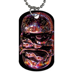 Hamburgers Digital Art Colorful Dog Tag (two Sides) by Simbadda