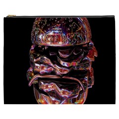 Hamburgers Digital Art Colorful Cosmetic Bag (xxxl)  by Simbadda