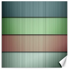 Lines Stripes Texture Colorful Canvas 20  X 20   by Simbadda