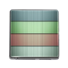 Lines Stripes Texture Colorful Memory Card Reader (square) by Simbadda