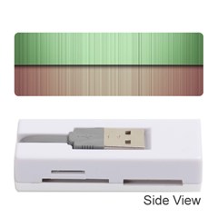 Lines Stripes Texture Colorful Memory Card Reader (stick)  by Simbadda