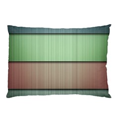 Lines Stripes Texture Colorful Pillow Case (two Sides) by Simbadda