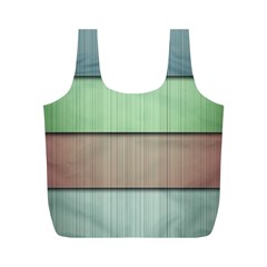 Lines Stripes Texture Colorful Full Print Recycle Bags (m)  by Simbadda