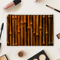 Abstract Bamboo Cosmetic Bag (large)  by Simbadda