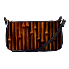 Abstract Bamboo Shoulder Clutch Bags by Simbadda