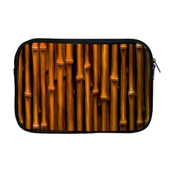 Abstract Bamboo Apple Macbook Pro 17  Zipper Case by Simbadda