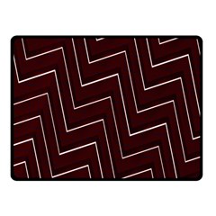 Lines Pattern Square Blocky Fleece Blanket (small) by Simbadda