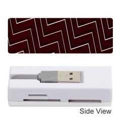 Lines Pattern Square Blocky Memory Card Reader (stick)  by Simbadda