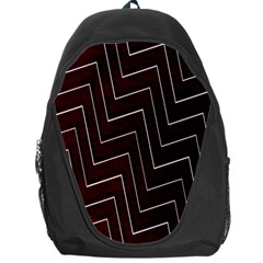 Lines Pattern Square Blocky Backpack Bag by Simbadda