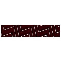 Lines Pattern Square Blocky Flano Scarf (small) by Simbadda