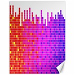 Square Spectrum Abstract Canvas 18  x 24   17.8 x23.08  Canvas - 1