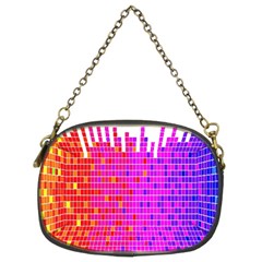 Square Spectrum Abstract Chain Purses (two Sides)  by Simbadda