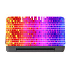 Square Spectrum Abstract Memory Card Reader With Cf by Simbadda