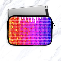 Square Spectrum Abstract Apple Ipad Mini Zipper Cases by Simbadda