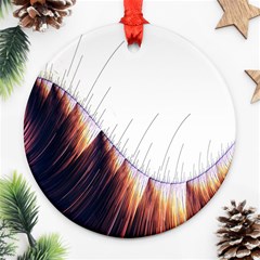 Abstract Lines Ornament (round) by Simbadda