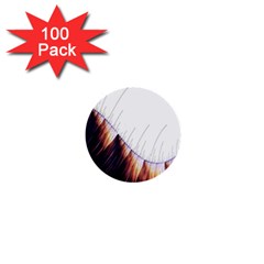 Abstract Lines 1  Mini Buttons (100 Pack)  by Simbadda