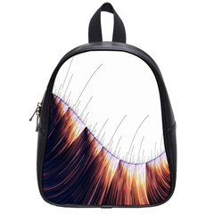 Abstract Lines School Bags (small)  by Simbadda