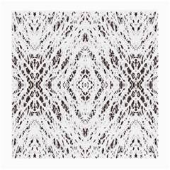 Pattern Monochrome Terrazzo Medium Glasses Cloth by Simbadda