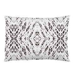 Pattern Monochrome Terrazzo Pillow Case (two Sides) by Simbadda