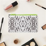 Pattern Monochrome Terrazzo Cosmetic Bag (XS) Front