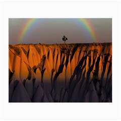 Rainbows Landscape Nature Small Glasses Cloth by Simbadda